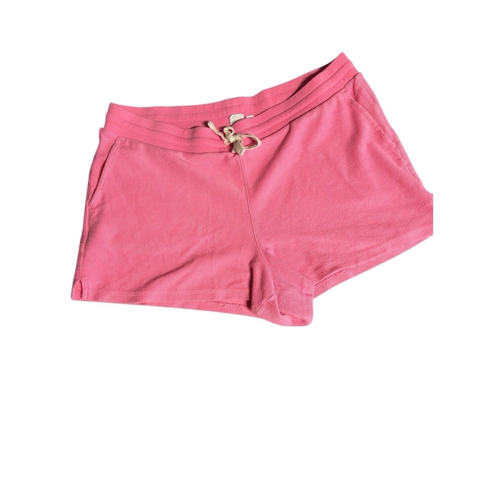 GAP‎ Large Petite French Terry Pocketed Drawstring Pink Retro Fairy Preppy
